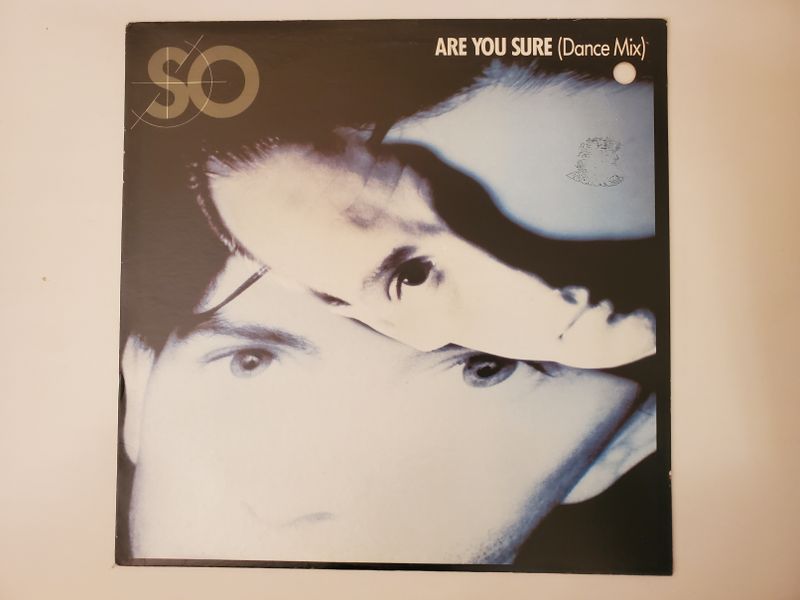 So Are You Sure (Dance Mix) vinyl record